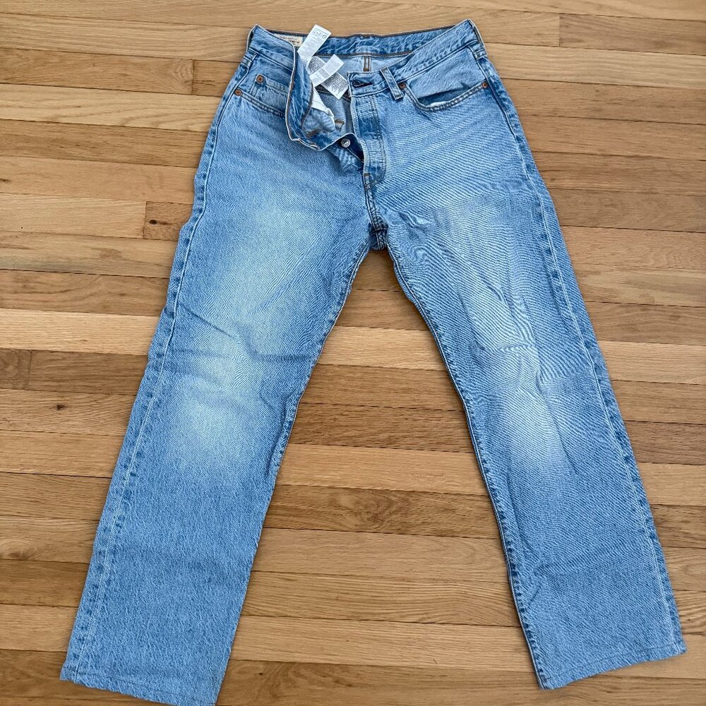 Levi's 501 90s in Ever Afternoon, Size 28 HEMMED